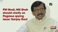 PM Modi, HM Shah should clarify on Pegasus spying issue: Sanjay Raut