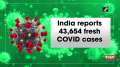 India reports 43,654 fresh COVID cases