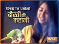 Pune girl befriends over a dozen parrots during Covid lockdown