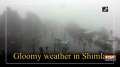 Gloomy weather in Shimla