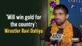 'Will win gold for the country': Wrestler Ravi Dahiya	