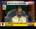 Special News | Pains me that Lok Sabha did not run smoothly, says Speaker Om Birla 