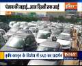 Protest by Akali Dal causes heavy traffic jam in many areas of Delhi