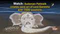 Watch: Sudarsan Pattnaik creates sand art of Lord Ganesha with 7000 seashells