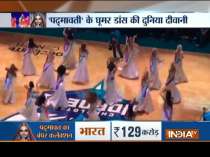 US: Foreigners perform Ghoomar song at an NBA basketball court in Charlotte
