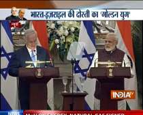 PM Modi and Israeli PM Benjamin Netanyahu issue joint press statement in Delhi