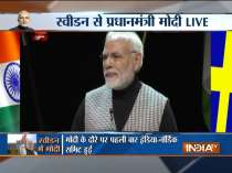 PM Modi interacts with Indian Diaspora in Sweden, invites them to 