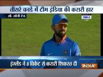 3rd ODI: England beat India by eight wickets to clinch series 2-1