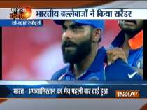 Asia Cup 2018: India-Afghanistan match ends in a thrilling tie