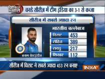 Clinical India thrash West Indies in 5th ODI by 9 wickets, clinch series 3-1