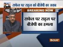 Rahul Gandhi repeatedly lied on Rafale deal: Ravi Shankar Prasad