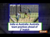 India vs Australia: Australia team practices ahead of 1st Test