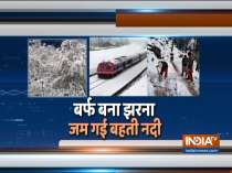 Jammu and Kashmir blanketed in fresh snowfall, temperature goes down in Delhi-NCR