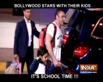 Bollywood stars attend their kids