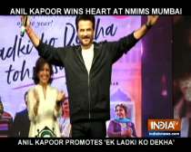 Anil Kapoor promotes Ek Ladki Ko Dekha Toh Aisa Laga in NMIMS in Mumbai