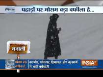 Cold waves sweep Delhi-NCR after morning rain, Jammu and Kashmir receives fresh snowfall