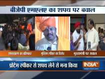 BJP MLA Raja Singh denies to take oath in Telangana as pro-tem speaker is from AIMIM