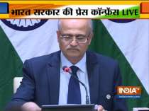 Foreign secretary Vijay Gokhale briefs the media about airstrike IAF conducted across LoC