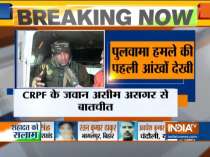 Pulwama Attack: First eye-witness account on tragedy, CRPF jawan Aseem Asgar speaks to India TV