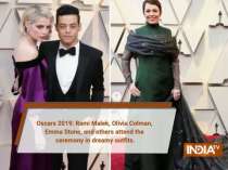 Oscars 2019 Fashion overview: Rami Malek, Olivia Colman and others attend in dreamy outfits