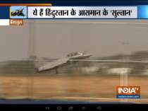Rafale combat aircraft performs at the Aero India 2019 in Bengaluru