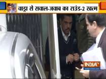 Robert Vadra leaves ED office after questioning in money laundering case