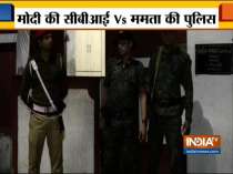 CBI officers forcefully taken to police station from outside Kolkata Police commissioner