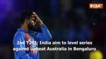 2nd T20I: India aim to level series against upbeat Australia in Bengaluru