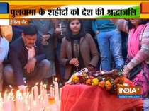 Pulwama Attack | India mourns loss of 40 CRPF bravehearts; visuals of candle light march at India Gate