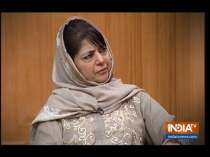 Kashmir issue can only be solved with dialogue, says Mehbooba Mufti in Aap Ki Adalat