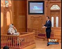 Mehbooba Mufti In Aap Ki Adalat: Govt withdrawing security of separatists 