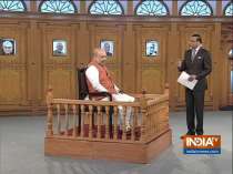 We are confident winning more than 74 seats in UP: Amit Shah in Aap ki Adalat