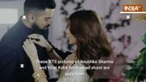 These BTS pictures of Anushka Sharma and Virat Kohli from an ad shoot are pure love!