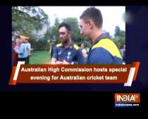 Australian cricket team enjoys special evening at Australian High Commission