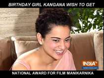 Bollywood queen Kangana Ranaut celebrates her birthday with media persons