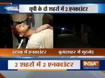 Etawah: Criminals with a bounty of Rs 25,000 on their heads injured in an encounter with police