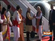 PM Modi reaches Varanasi, will lay foundation stone for Kashi Vishwanath corridor