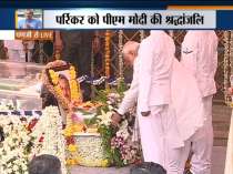 PM Modi pays last respects to Goa CM Manohar Parrikar