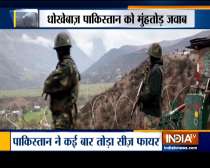 Pak violates ceasefire, Indian army destroyes several Pak army posts in retaliation process