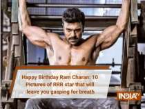 Happy Birthday Ram Charan: 10 Pictures of RRR star that will leave you gasping for breath