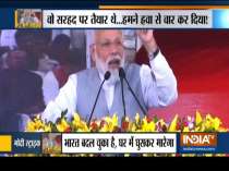 There is panic among terrorists after air strike, says PM Modi