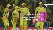IPL 2019: MS Dhoni powers Chennai to 8-run win over Rajasthan