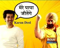 Karan Deol wishes victory for his father Sunny Deol