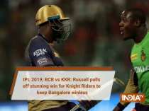 IPL 2019, RCB vs KKR: Russell pulls off stunning win for Knight Riders to keep Bangalore winless