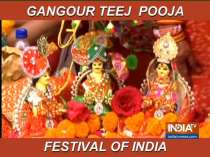 Gangour Teej Pooja: festival of India