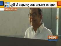 Lok Sabha Election 2019: Congress leader P Chidambaram, Sushil Kumar Shinde casts their vote