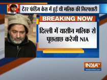 Separatist leader Yasin Malik shifted to Delhi’s Tihar Jail ahead of hearing in NIA court
