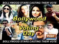 In the fourth phase of Lok Sabha Election Bollywood celebrities cast their votes