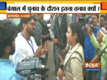 TMC workers indulge in a verbal clash with BJP MP Babul Supriyo in Asansol, WB