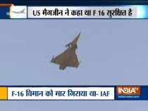 IAF refutes US magazine claim, says it shot down F-16 fighter jet